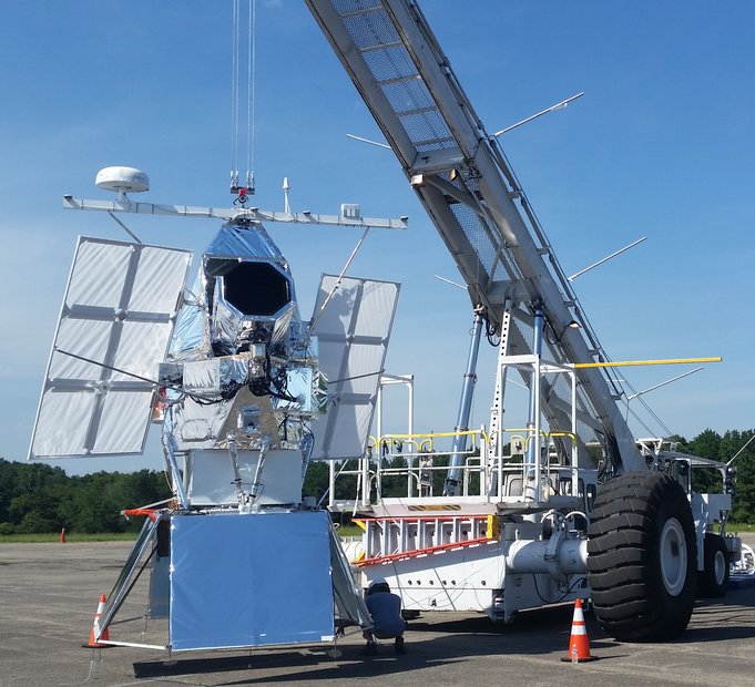 SuperBIT 2016 on launch vehicle