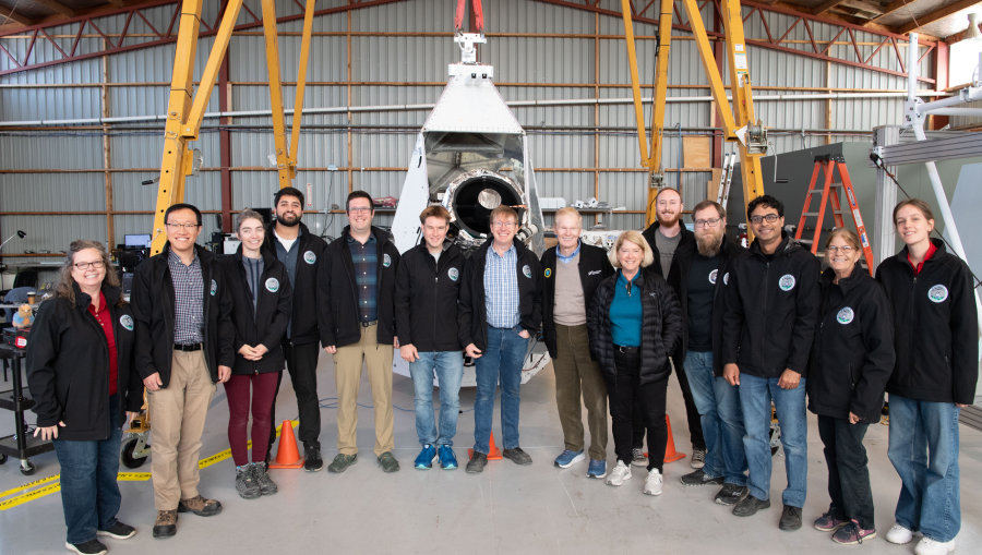 NASA Administrators and SuperBIT Team - Bill Rodman